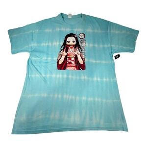 TeeStyled‎ Demon Slayer Nezuko Tie Dye Graphic Print T-Shirt XL